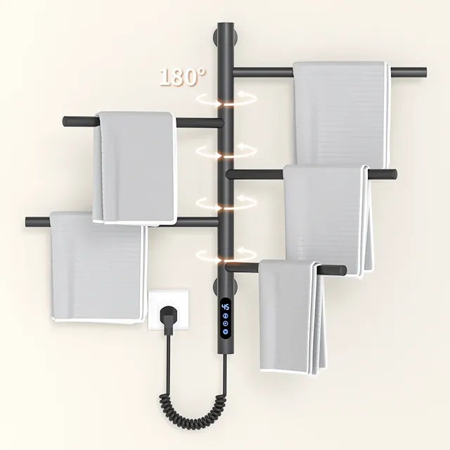 Porte-serviettes chauffant pour salle de bain – vue 5