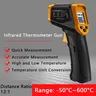Pistolet thermomètre infrarouge -50-600 ℃ Pistolet… – vue 1