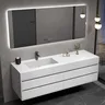 Armoire de salle de bain grise – vue 3