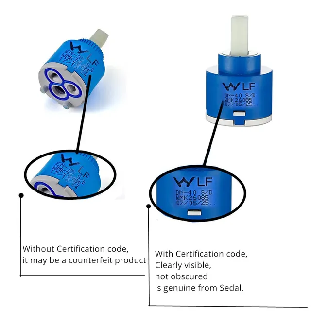Cartouches de robinet 40/35/25mm – vue 5