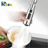 Robinet cuisine inox chromé douchette extractible tête… – vue 2