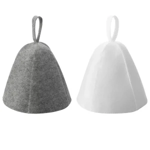 Chapeau de Sauna Anti-chaleur, bonnet de douche en feutre de laine épais, Turban pour cheveux, séchage rapide des serviettes, accessoires de salle de bains Chapeau de Sauna Anti-chaleur, bonnet de douche en feutre de laine épais, Turban pour cheveux, séchage rapide des serviettes, accessoires de salle de bains