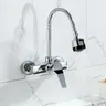 Robinets de cuisine mitigeur mural 2 Modes buse robinet… – vue 2