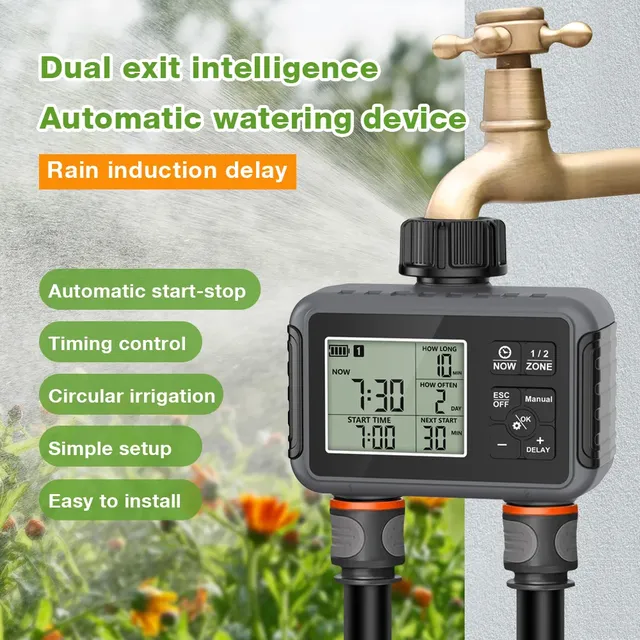 Minuterie d'eau automatique à 1/2/3 sorties