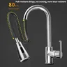 Mitigeur cuisine inox brossé bec haut escamotable… – vue 3