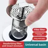 Bonde lavabo universelle antibouchage inox chromé tamis… – vue 2