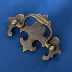 Poignée de porte d&rsquo;armoire antique européenne, bande de quincaillerie, tiroir, Cisco, petite poignée,-408