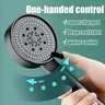Pommeau douche haute pression réglable cinq modes arrêt… – vue 4