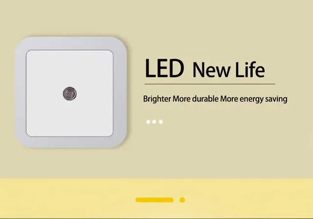 Capteur de mouvement intelligent LED veilleuse lampe ue… – vue 6