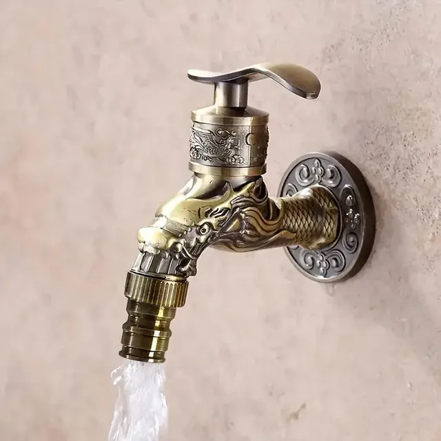 Robinet européen Antique mural universel rétro – vue 3