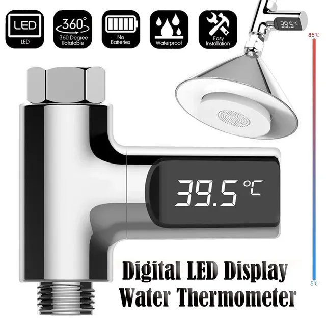 Thermomètre à eau numérique Led avec affichage de la… – vue 2