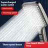 Pommeau de douche haute pression ultra grand de 13 cm – vue 4
