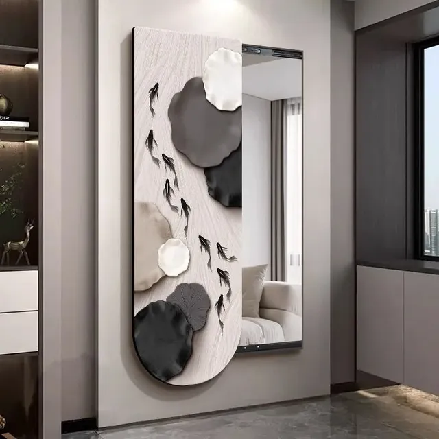 Organisateur de miroir rectangulaire de salle de bains – vue 2