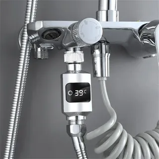 Thermomètre de douche d'eau à affichage LED électrique