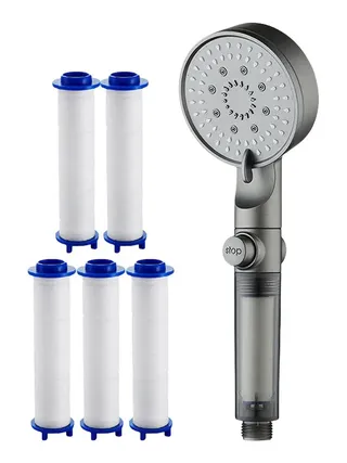 Pommeau de douche filtré pour salle de bain