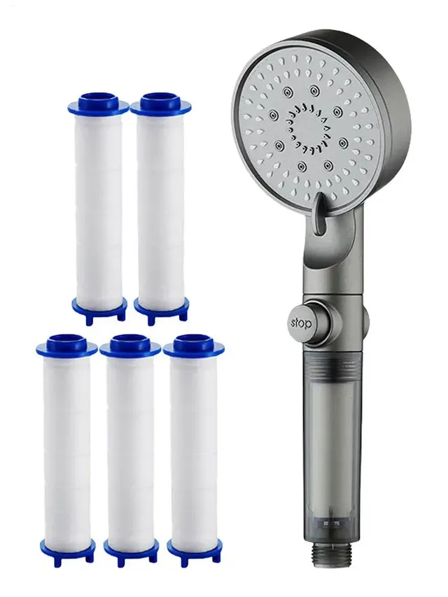 Pommeau de douche filtré pour salle de bain