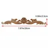Appliques incrustations bois hévéa brut non peint… – vue 3
