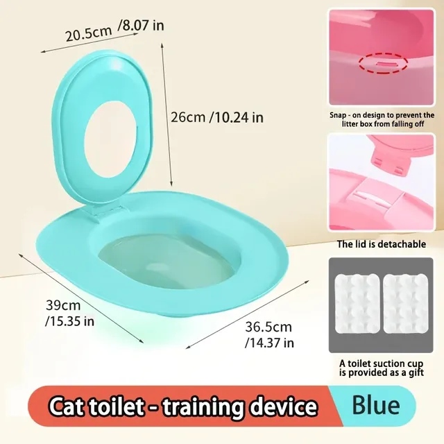Siège d'entraînement de toilette pour chat facile à… – vue 3