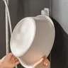 Crochets adhésifs muraux salle bain plastique blanc… – vue 4