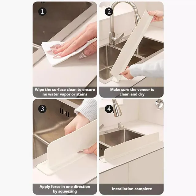 Bande étanche en Silicone pour évier – vue 2