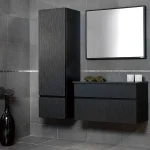 Armoires de vanité de salle de bains à double évier personnalisées au design moderne