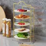 Étagère de rangement de cuisine multicouche en métal – vue 4