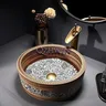 Lavabo en céramique de style européen avec…