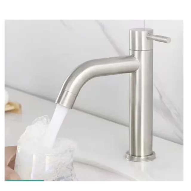 Robinet de lavabo en acier inoxydable 304 – vue 6