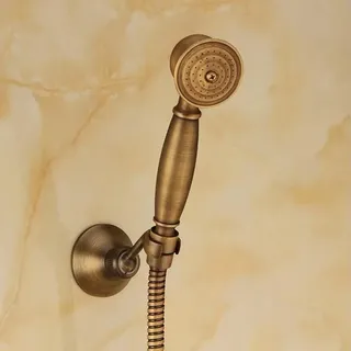 Pomme de douche en Bronze Antique