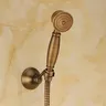 Pomme de douche en Bronze Antique