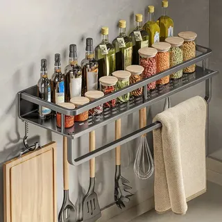 1 PC support de cuisine multifonctionnel support de stockage d'épices…