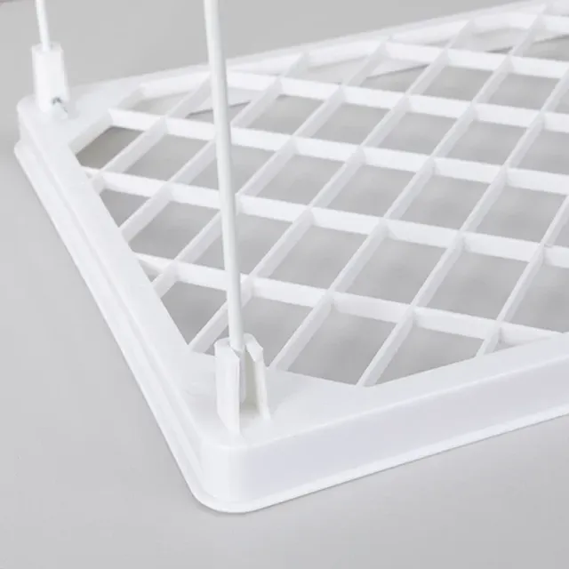 Étagère pliable empilable ventilée plastique rigide… – vue 3