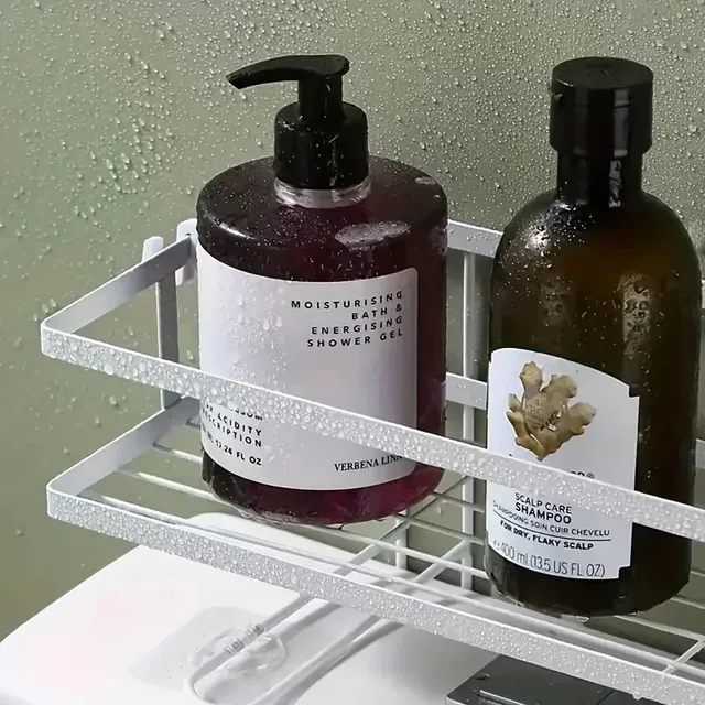 Étagère rangement salle bain toilettes compacte blanche… – vue 2