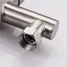 Robinet de lavabo de salle de bains en acier inoxydable – vue 5
