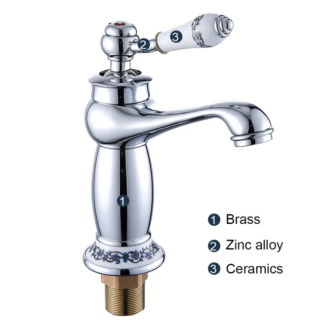 Robinet de bain de lavabo de luxe – vue 7