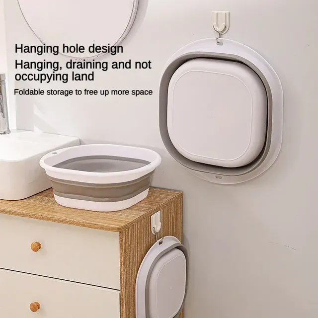 Lavabo pliant Lavabo polyvalent Lavabo pliable suspendu… – vue 4