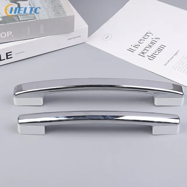 Poignée porte réfrigérateur congélateur plastique chrome… – vue 4