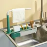 Évier de cuisine égouttoir télescopique évier étagère… – vue 2
