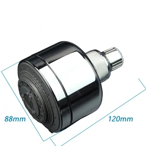 Économie d&rsquo;eau pressurisée 5 fonctions robinet d&rsquo;eau pluie salle de bains arroseur buse de pulvérisation robinet pomme de douche