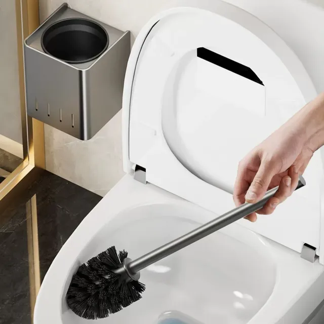 Salle de bain Porte-brosse de toilette Outils de… – vue 4
