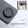 Cascade lavabo ABS robinet noir chaud froid toilette… – vue 5