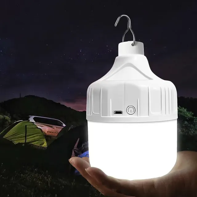 Lampe LED suspendue Portable – vue 3