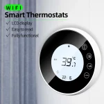 Contrôleur de température WiFi intelligent 16A X7, Thermostat de chauffage électrique au sol, interrupteur de contrôle de température entièrement fonctionnel par application Mobile