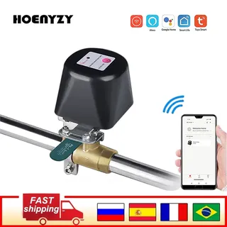 Vanne d'eau de contrôle de manipulateur de gaz Wifi intelligent 1/2…