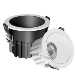 Spot Lumineux LED Encastrable avec Technologie COB, Éclairage d&rsquo;Nikà Intensité Réglable, Idéal pour un Salon ou une Cuisine, 5/7/12/15/20/25/30/36W