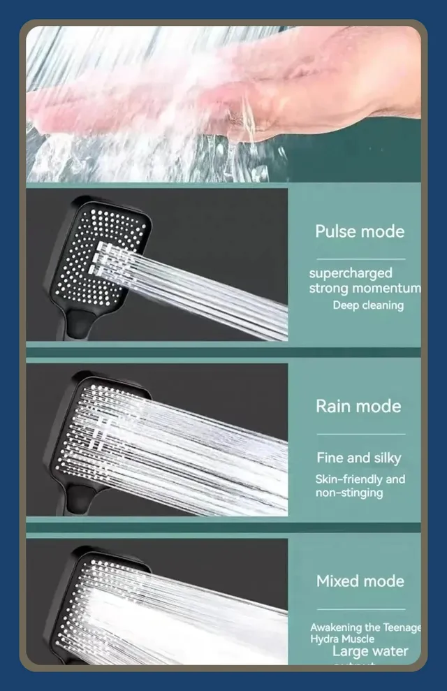 Pommeau de douche réglable – vue 4