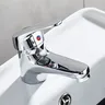 Robinet de lavabo monotrou en alliage de laiton – vue 5