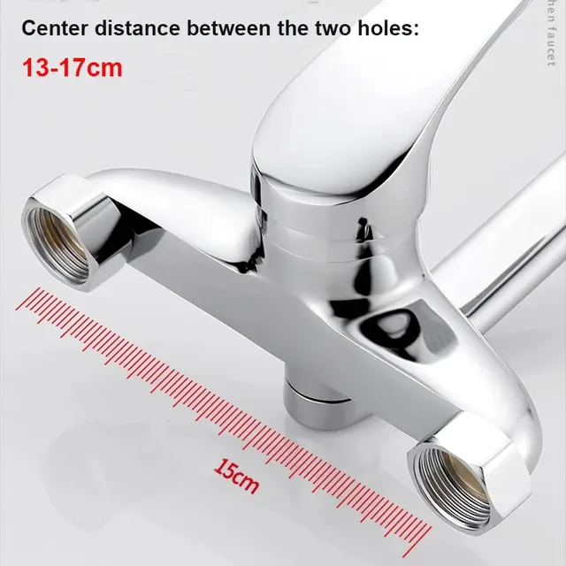 Robinet de lavabo à Double trous – vue 7