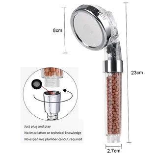 Pommeau de douche à effet pluie SPA