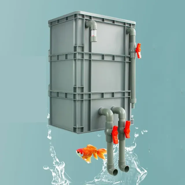 Système filtration eau aquarium décanteur plastique… – vue 3